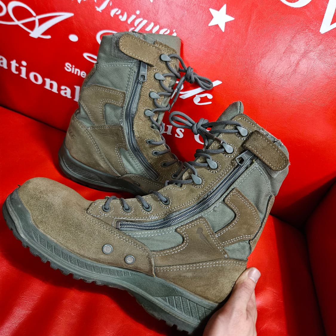 베르빌(Belleville) in USA 미군 컴벳 부츠 260-265 상품이미지4