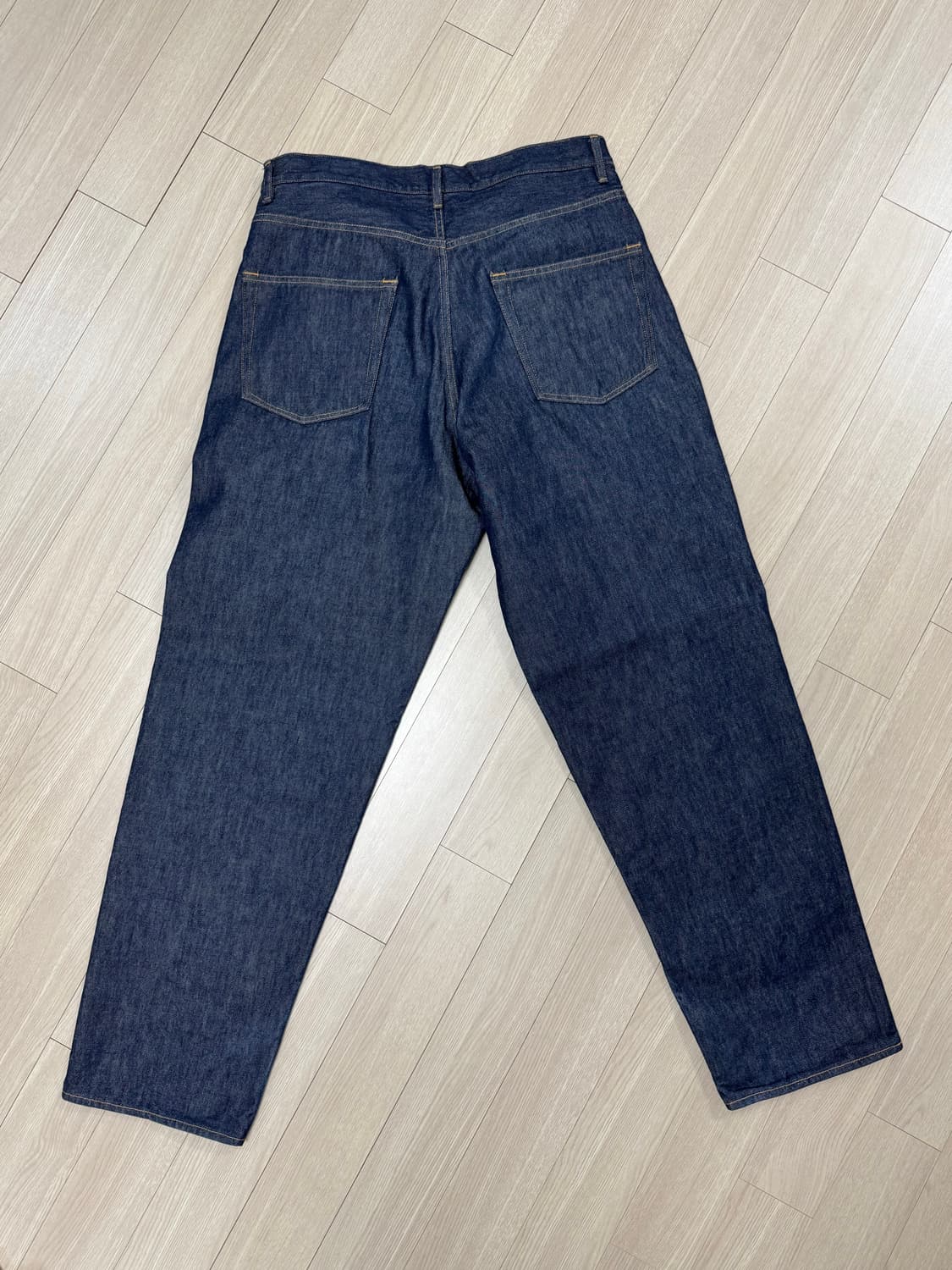 [34] 오라리 하드 트위스트 데님 와이드 팬츠 상품이미지2