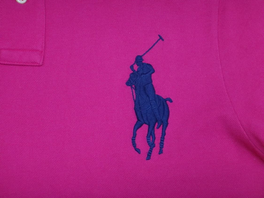 (M) 폴로랄프로렌 빅포니 자수 카라 반팔 티셔츠 상품이미지4