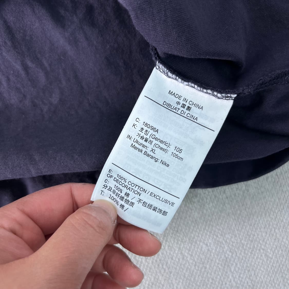 100 나이키 골프 자수로고 반팔 티셔츠 상품이미지4