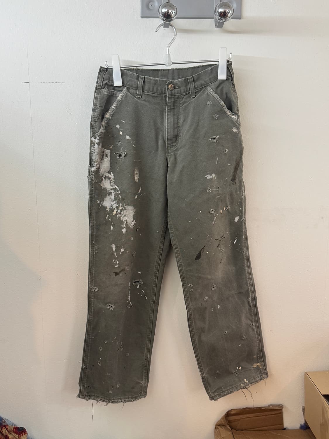 00s carhartt trashed work pants 상품이미지1
