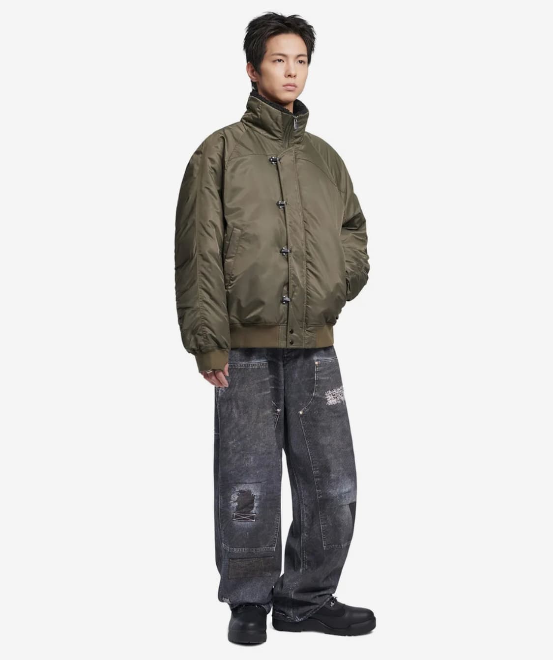 노매뉴얼 K.L 봄버 자켓 상품이미지3
