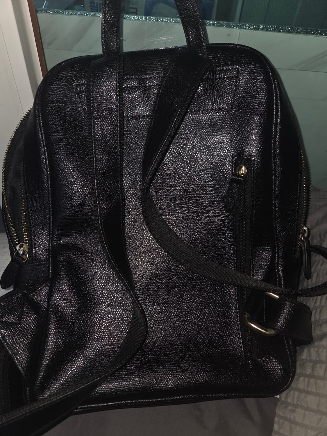 5천원 급처! 에스콰이아 닥스 소노비 안데르센 레더 빈티지 백팩 상품이미지2