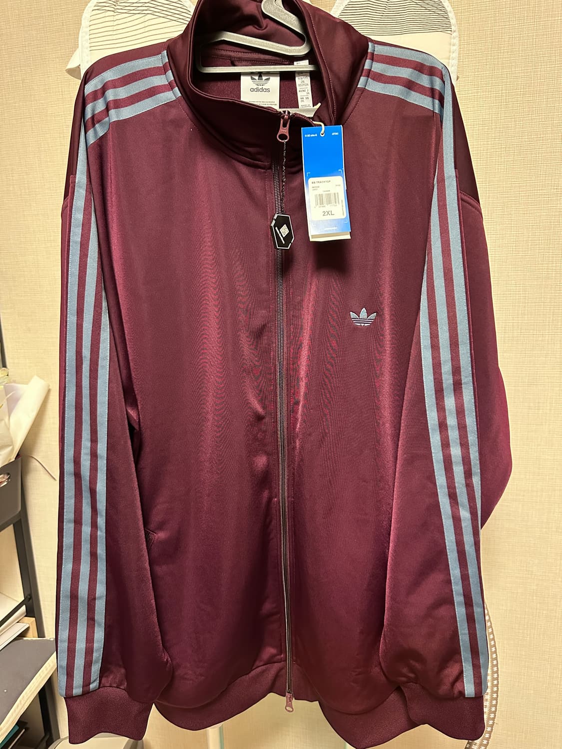 아디다스 오리지널스 베켄바우어 트랙 자켓 마룬 - KR 사이즈 상품이미지1