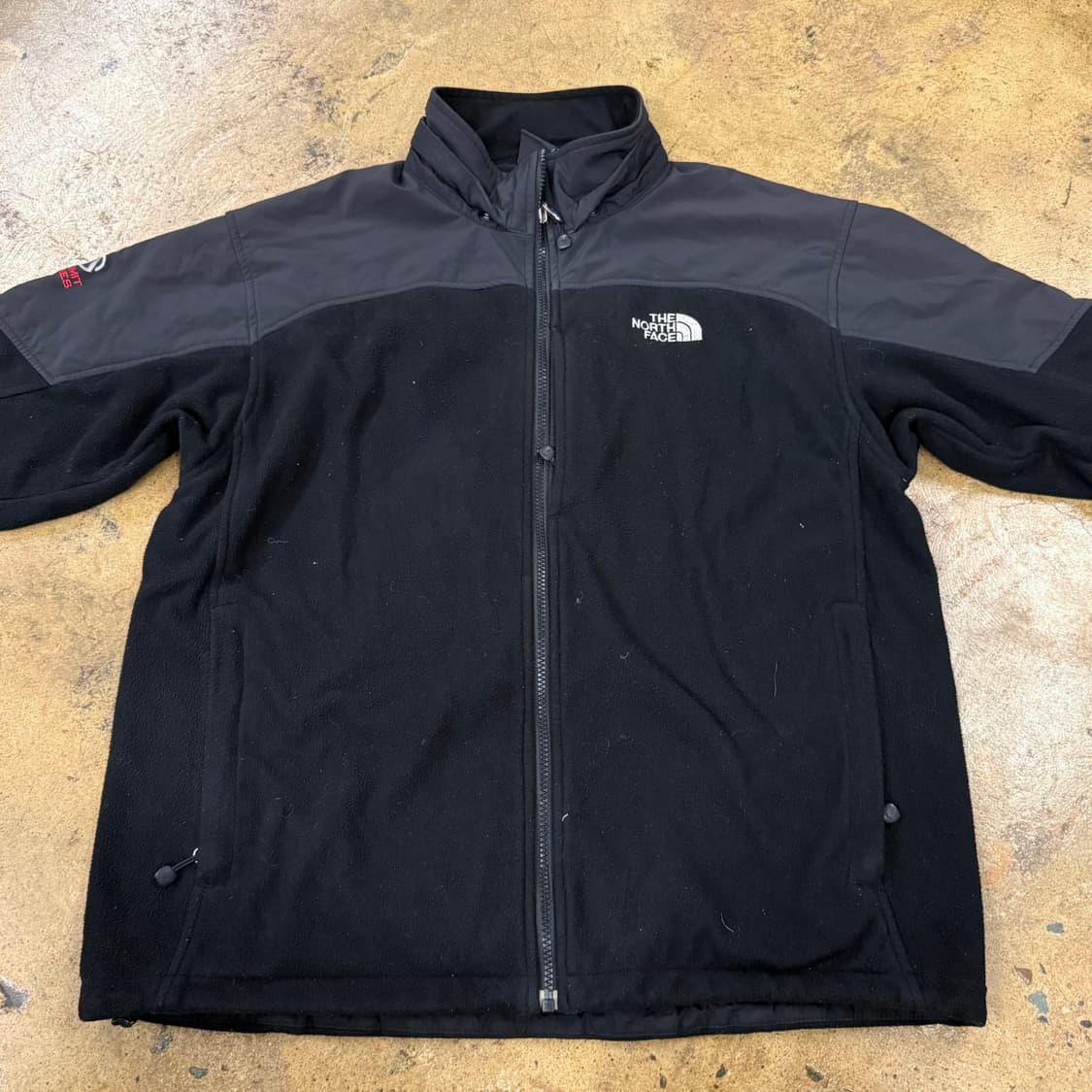 [정품/2XL] 노스페이스 플리스 자켓 블랙 b12 상품이미지3