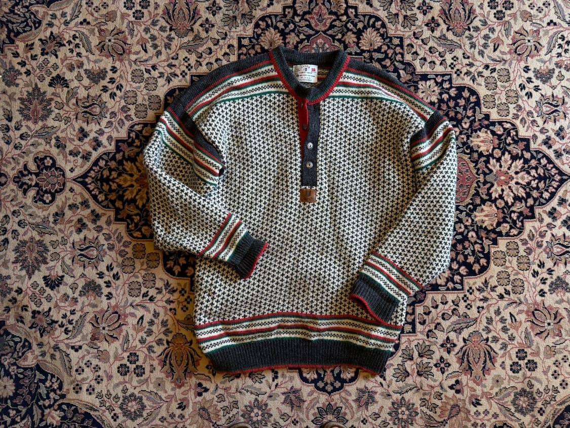 JANUS 노르딕 헨리넥 니트 105 상품이미지10