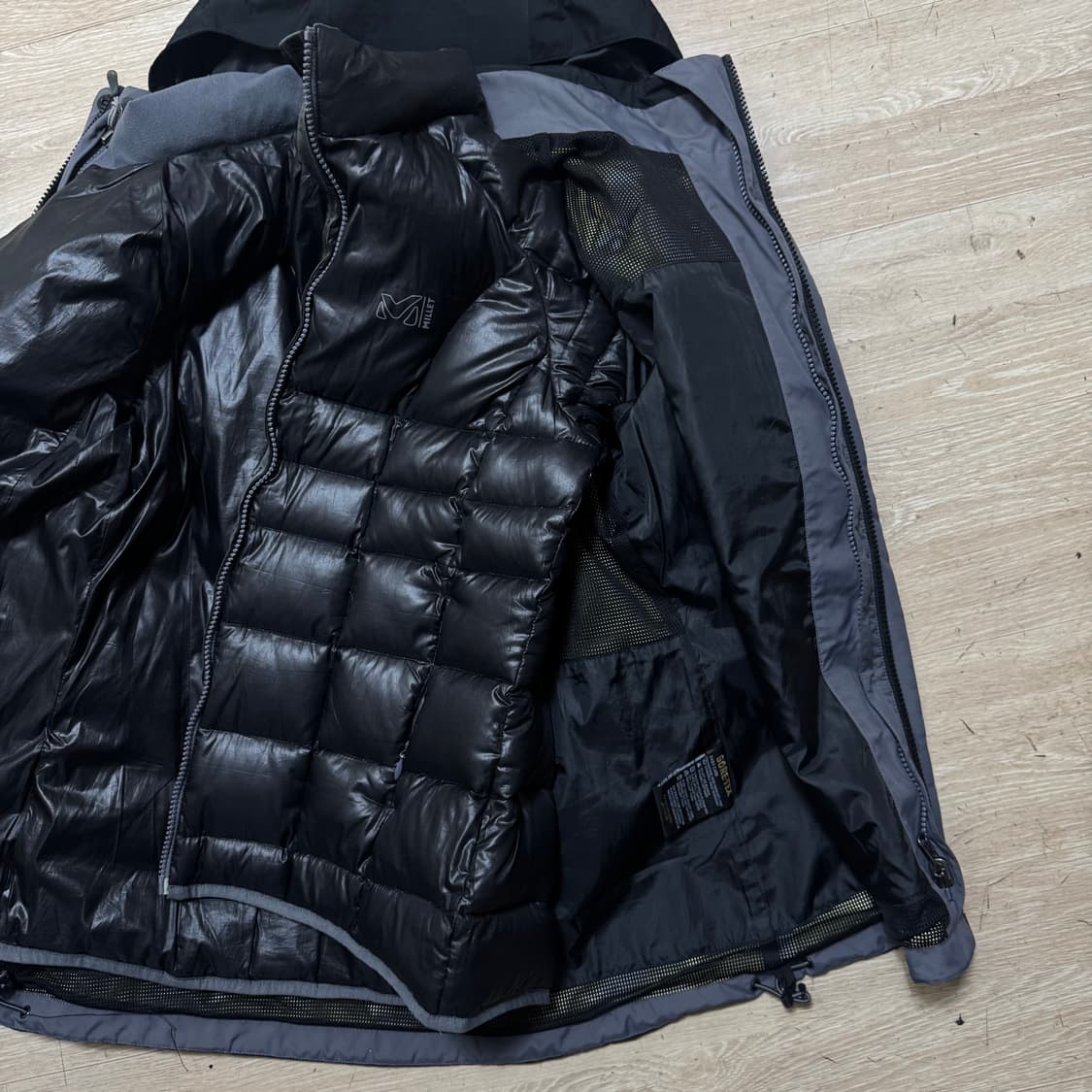 밀레 퍼포먼스쉘 고어텍스 방수 패딩 자켓 상품이미지8