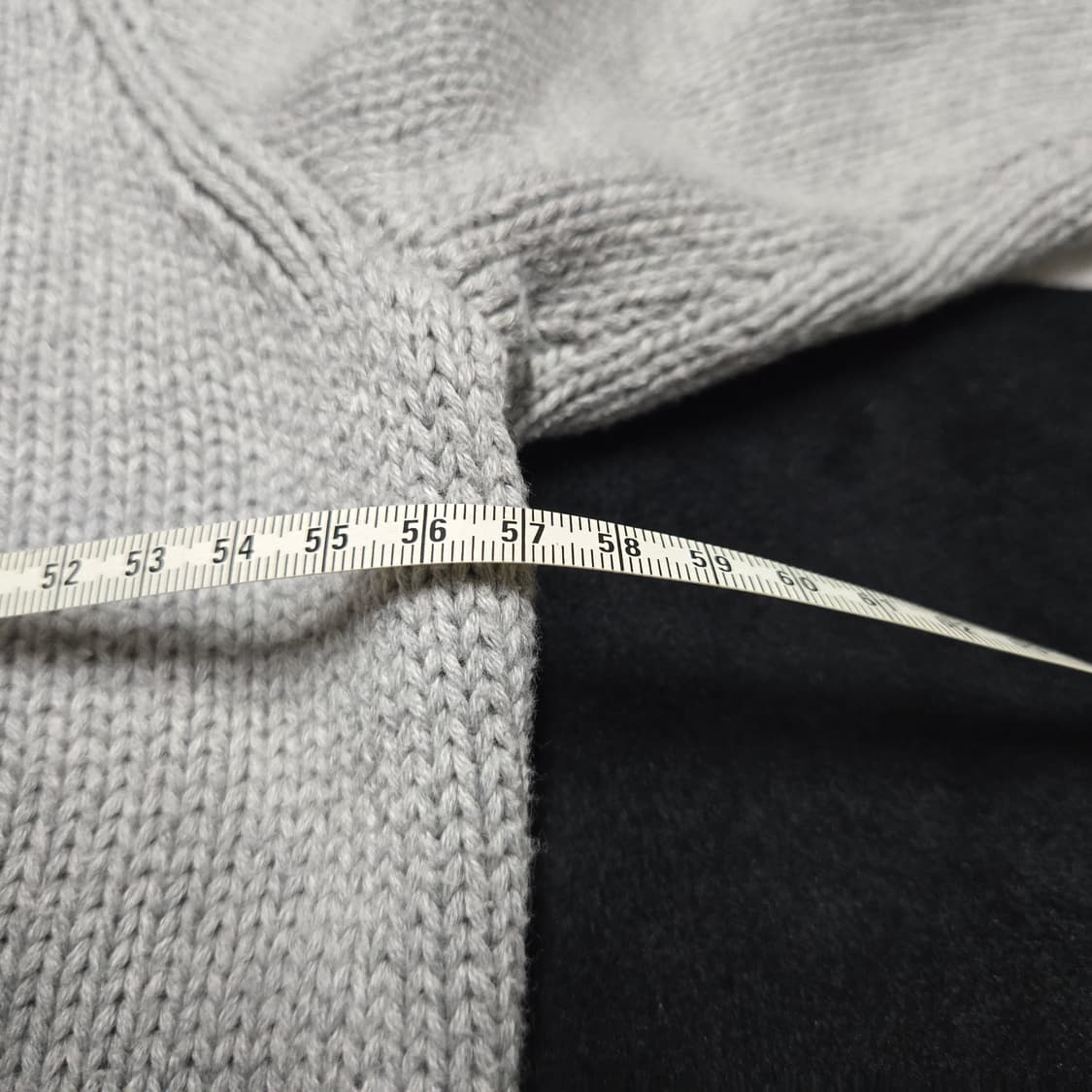 M 폴로랄프로렌 스펠아웃 라운드넥 니트 그레이 변요한니트 상품이미지6