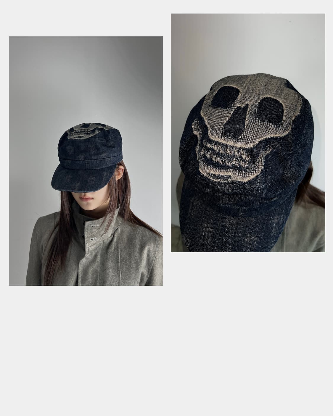 카시라 (CA4LA) 스컬 워크캡 상품이미지1