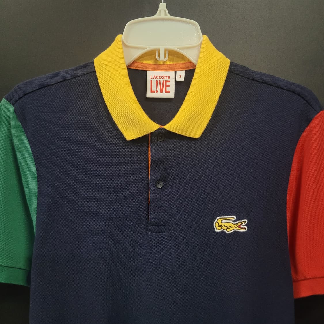 LACOSTE 라코스테 신형 빅자수로고 멀티 셔츠 상품이미지2