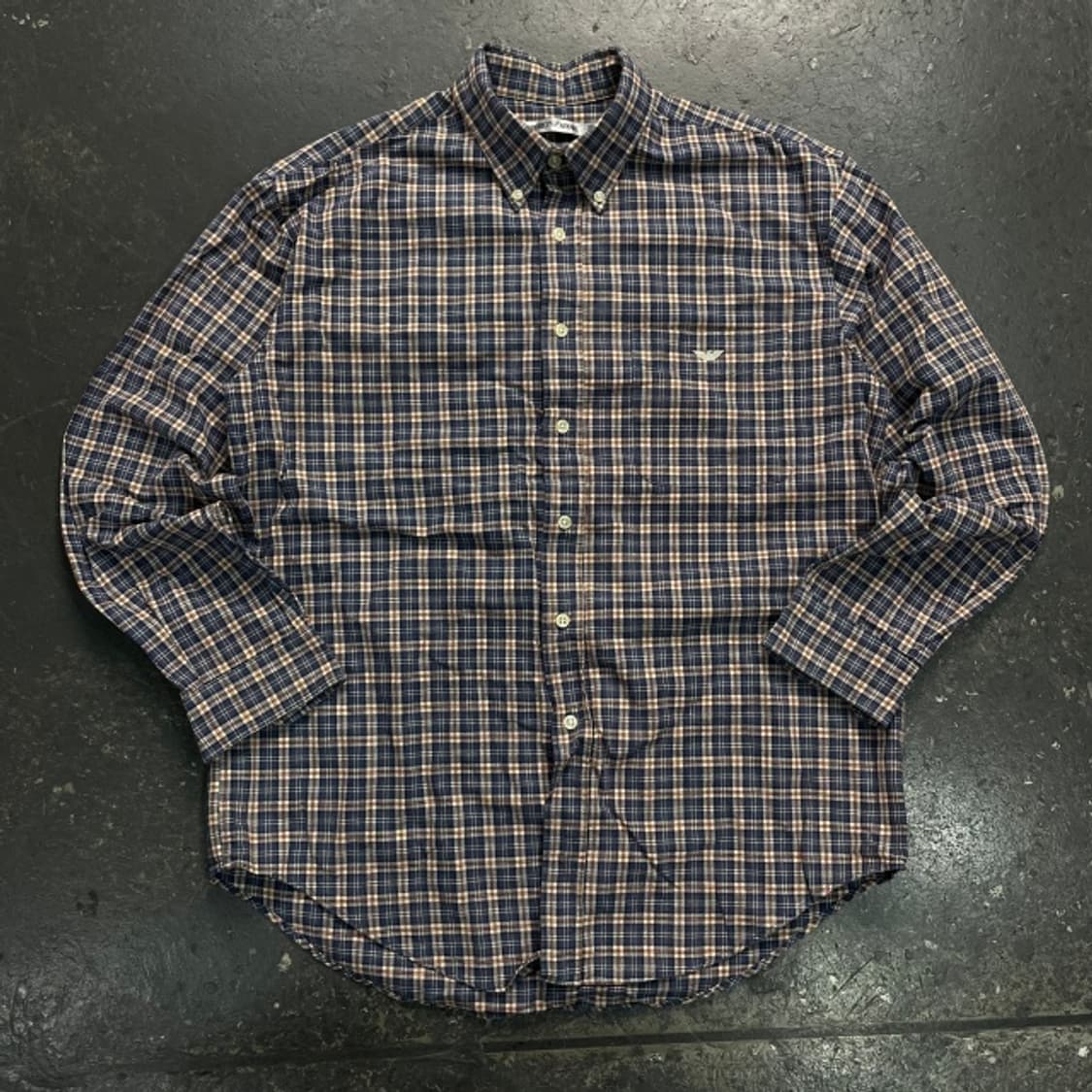 100 엠포리오 아르마니 체크 셔츠 상품이미지1