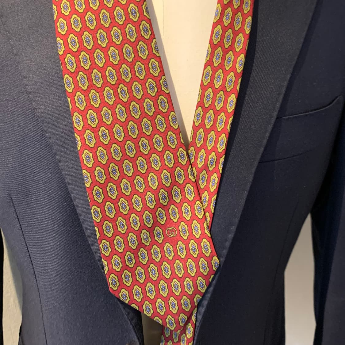구찌(GUCCI) 빈티지 명품넥타이 A+등급 클래식룩 코디 상품이미지2