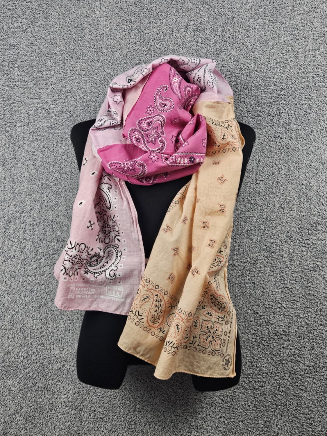 U.S.A 반다나 리워크 커스텀 스카프 머플러 / 10421 상품이미지1