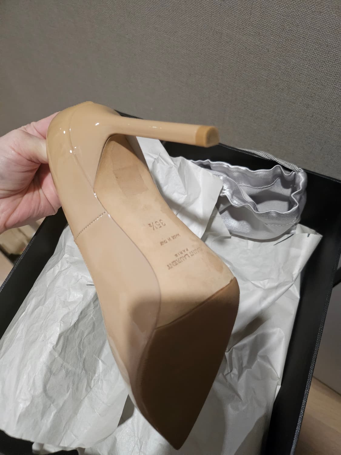 SAINT LAURENT생로랑 페이던트 구두 상품이미지6