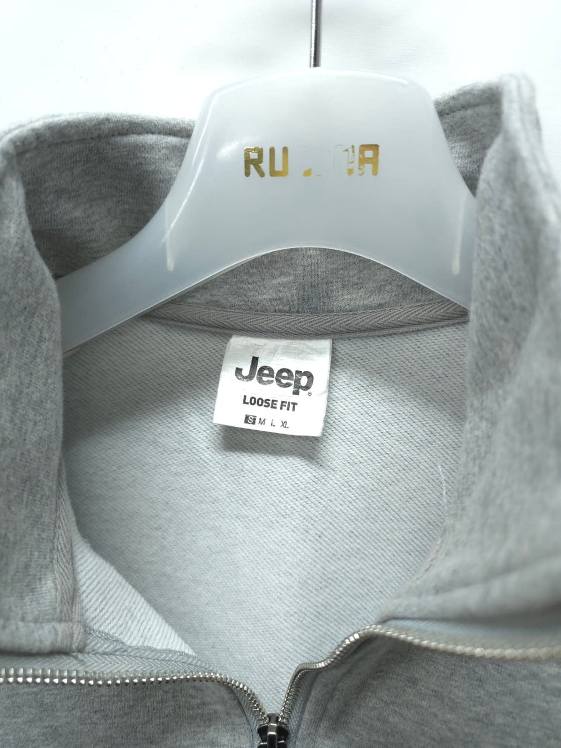 지프(JEEP) 세미오버핏 하프집업 (55~66오버) 상품이미지6