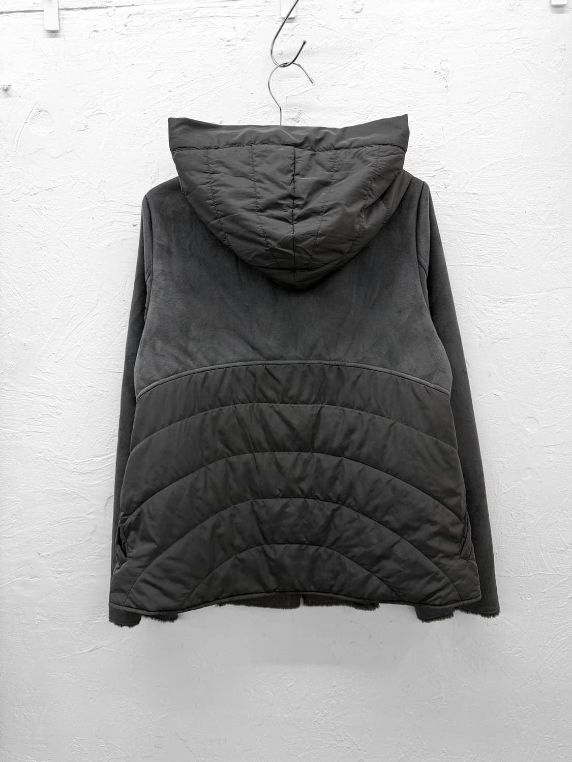 JPN 믹스드 무톤 후드 자켓 상품이미지6