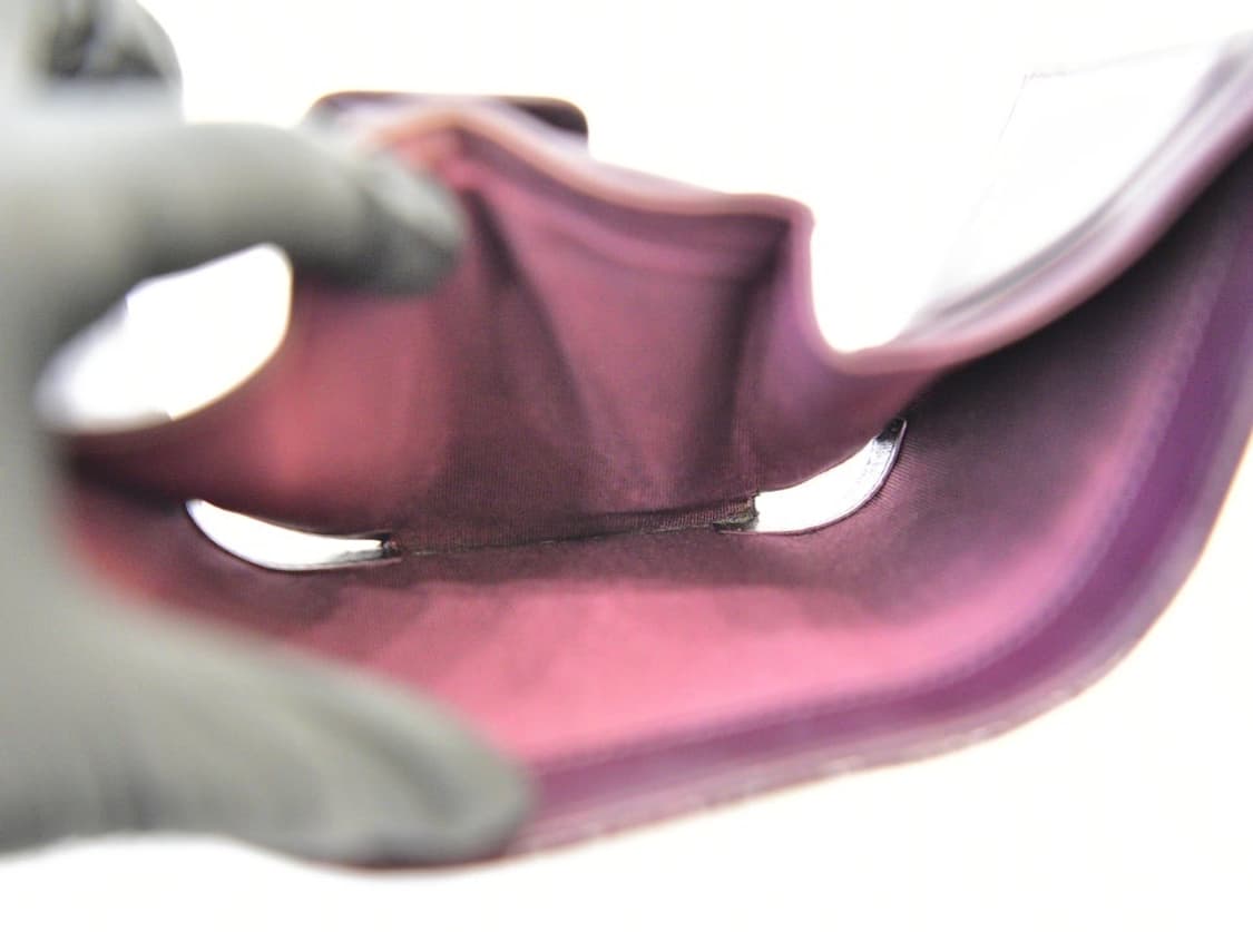 샤넬 버건디 페이던트 반지갑 (정품) 상품이미지7