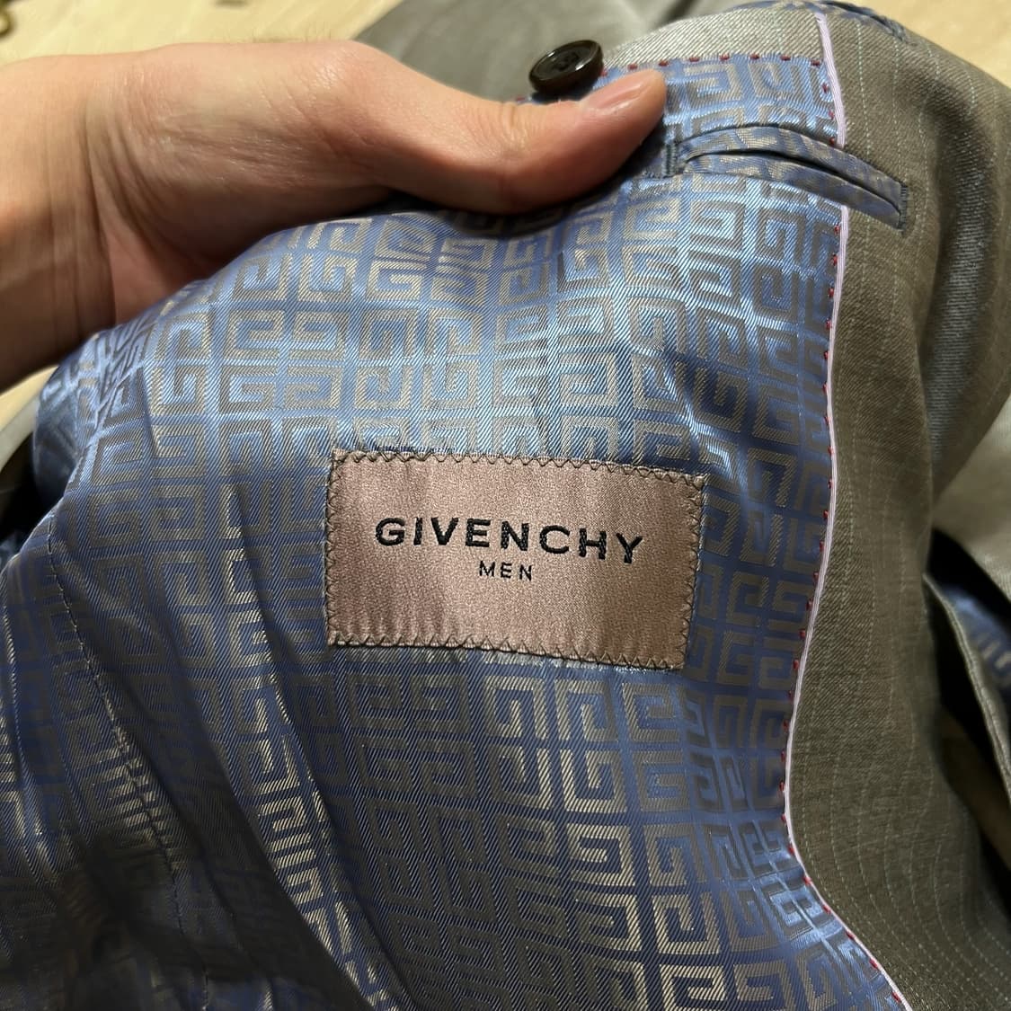 지방시 맨 남성 클래식 싱글 정장 자켓 L/100  상품이미지5