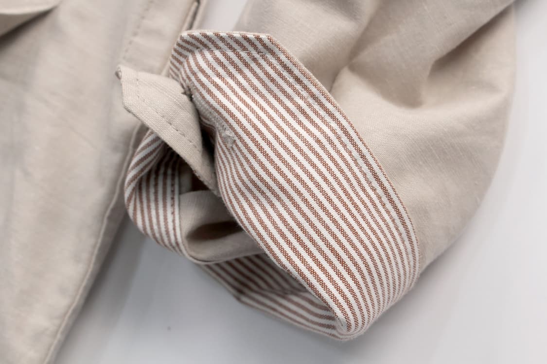 FULL HOUSE TRAVEL Linen Safari Jacket  상품이미지5