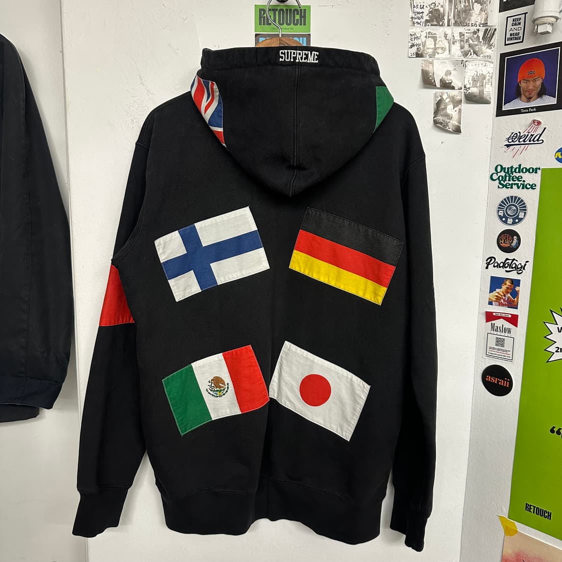 2013FW 슈프림 만국기 후드 상품이미지9
