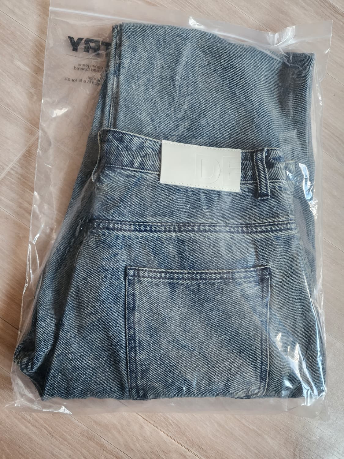 데케트 세미와이드 청바지 새제품 상품이미지3