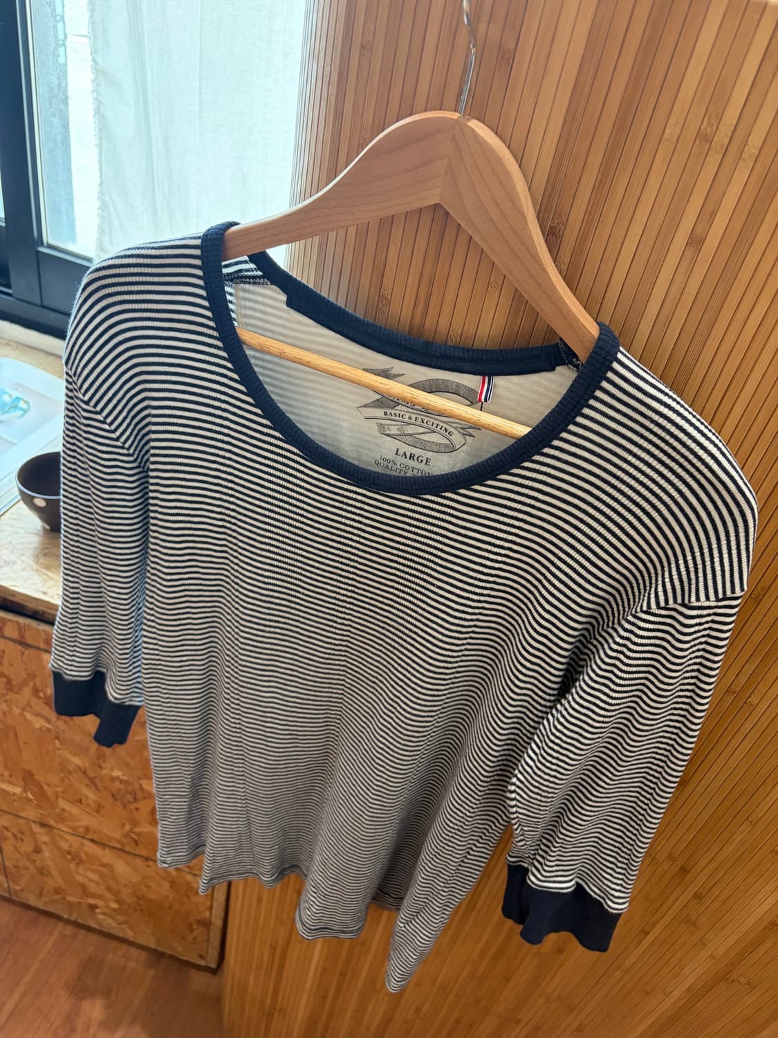 BEAMS HEART Stripe T-shirt 상품이미지3