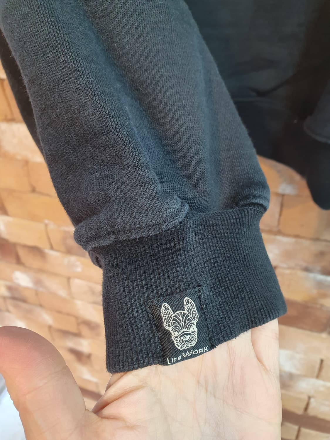 라이프워크 크롭 맨투맨 상품이미지4