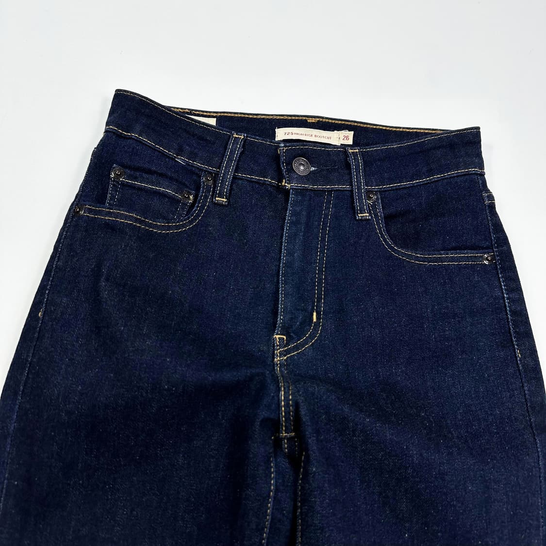 리바이스 725 오리지널 부츠컷 데님 팬츠 (26인치 여성추천) 상품이미지4