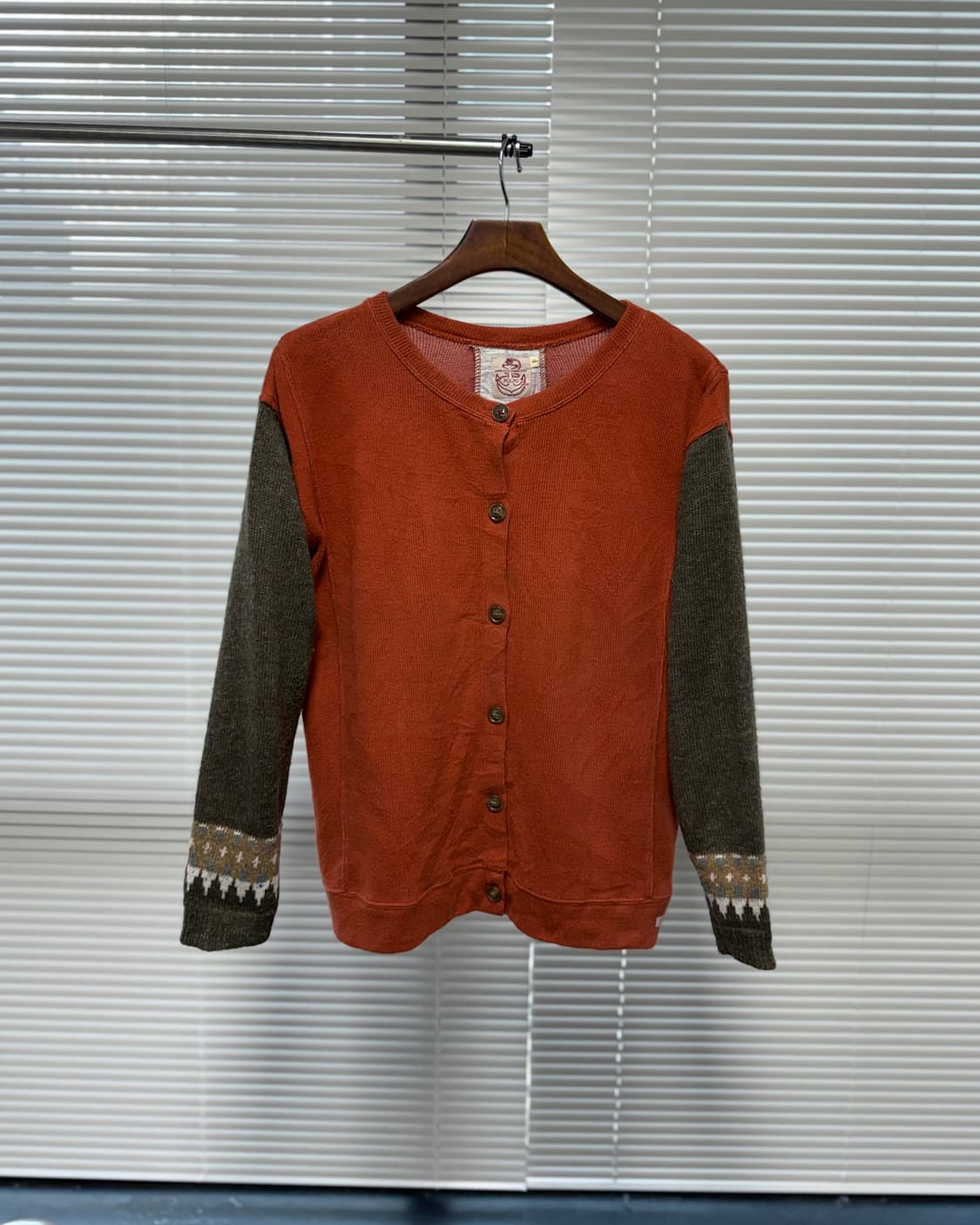 lime.inc 패널 가디건 상품이미지1