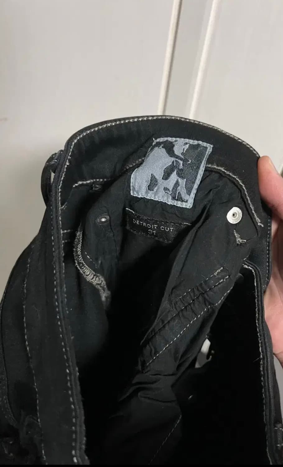 릭오웬스 디트로이트컷 디스트로이드 데님 상품이미지4