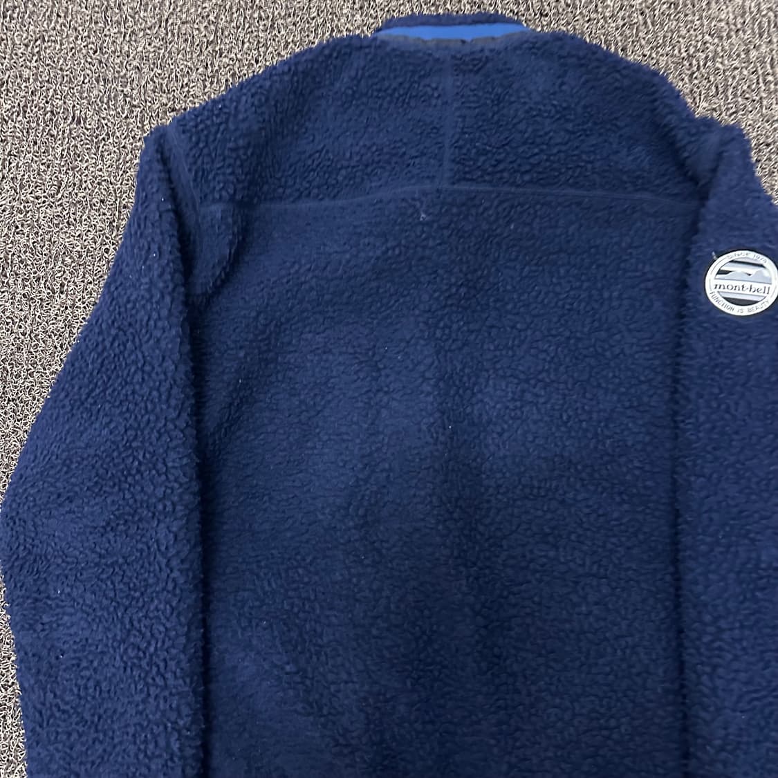 montbell 몽벨 뽀글이 털 자켓 네이비 110(2XL) 상품이미지6