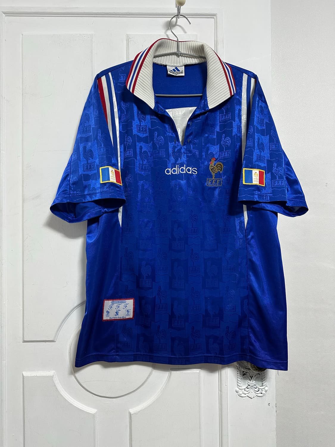 아디다스 96-98 프랑스 대표팀 유니폼 상품이미지1