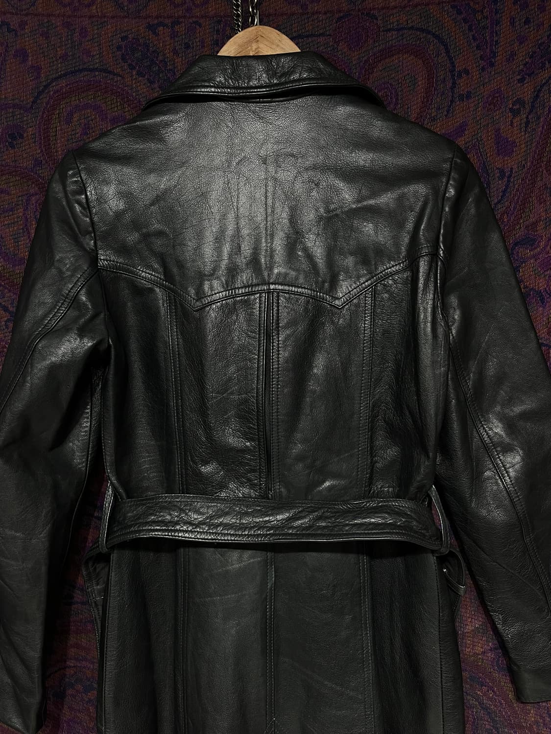 H&M  Hennes 여성용  트렌치 가죽코트 상품이미지8