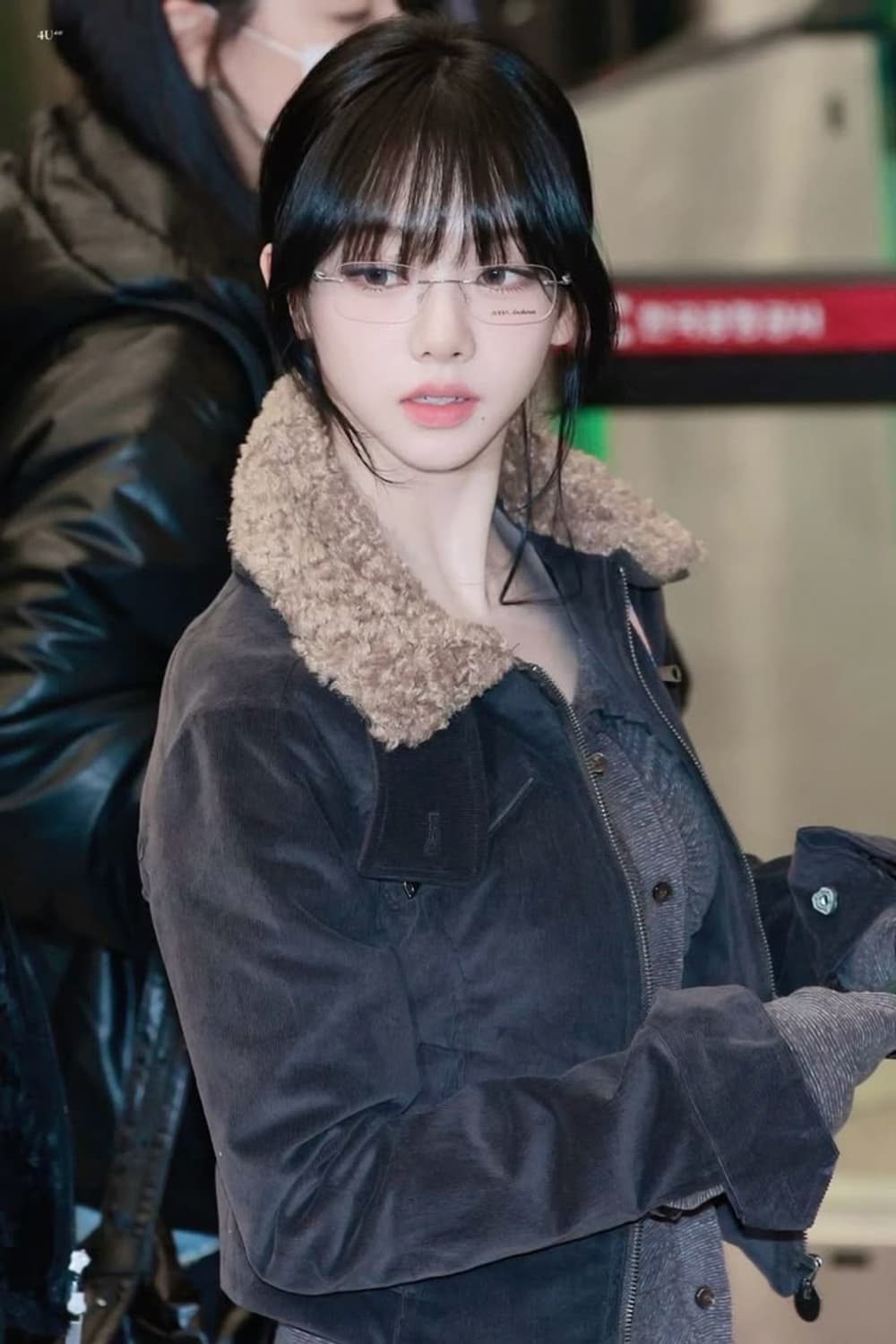 카리나착용) 비데블 골덴퍼자켓 브라운 상품이미지2