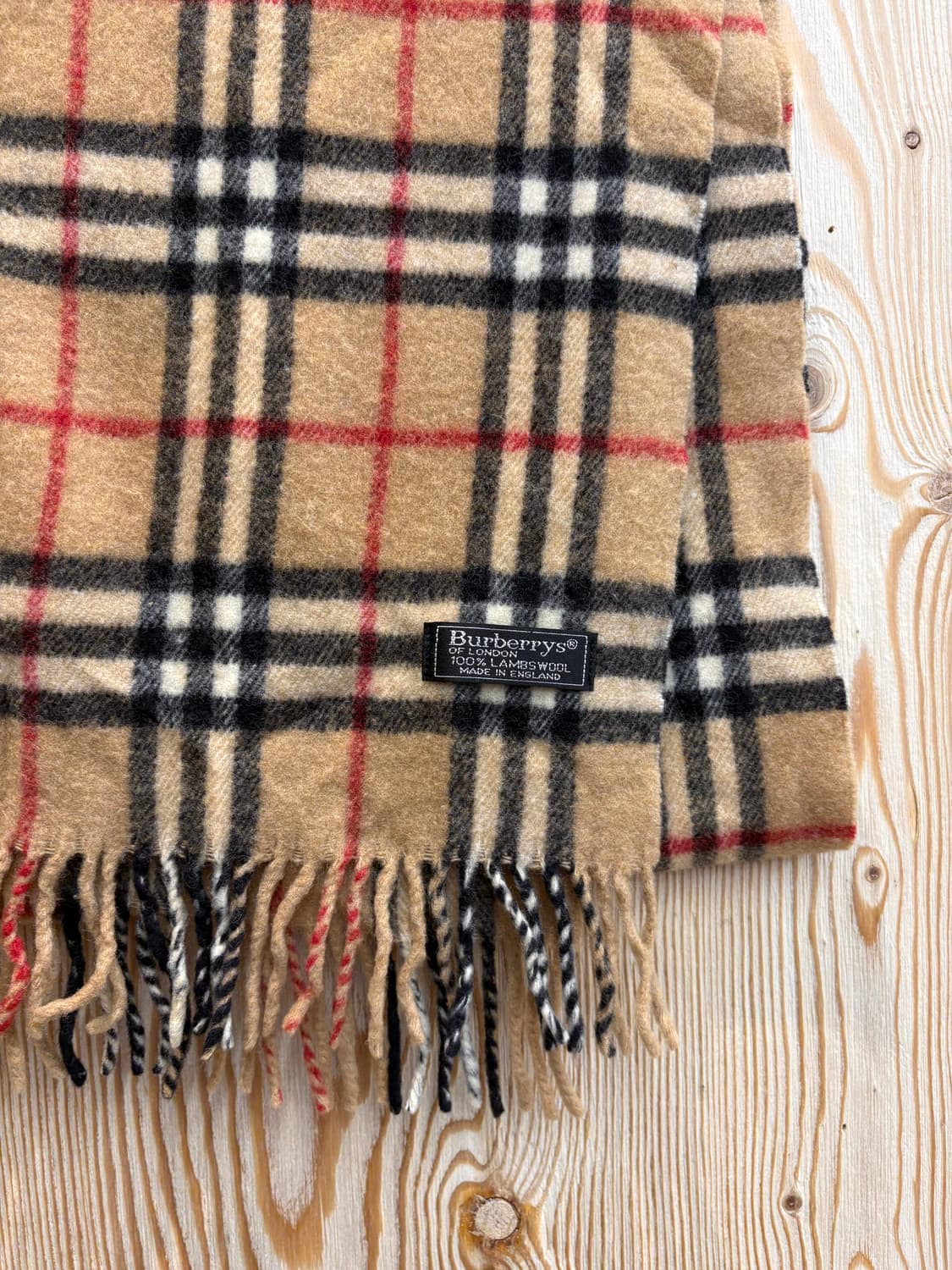버버리 체크 머플러 상품이미지3