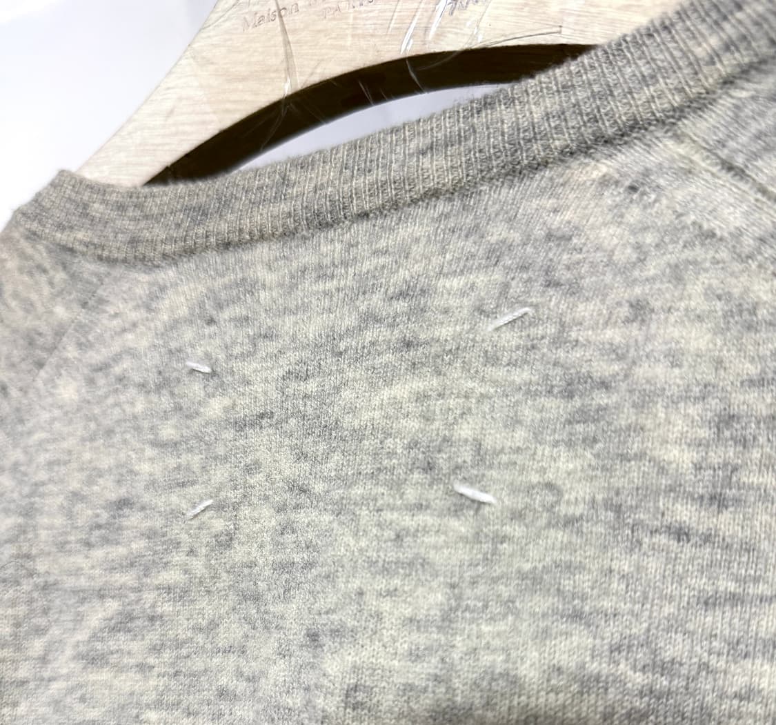 마르지엘라 10Fw 시그니처 레더·울 믹스 가디건  상품이미지10