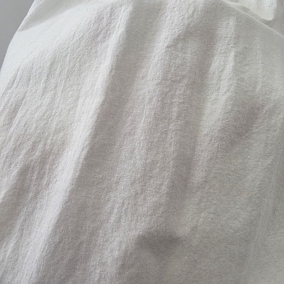 COLZA 화이트 코튼 자수 밴딩 롱스커트 상품이미지7