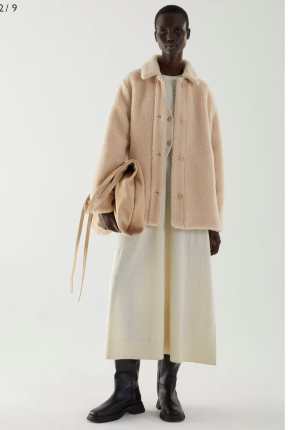 COS(코스) 테디 뽀글이 자켓 판매합니다. 상품이미지2