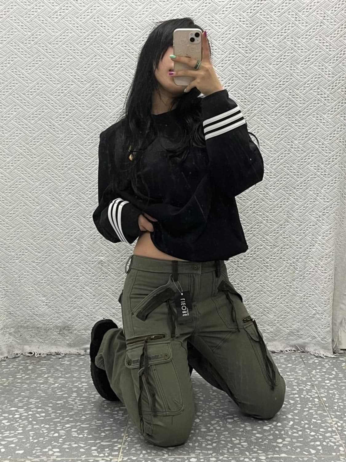 빈티지 올드스쿨 Y2K 밀리터리 카고팬츠 30인치 C06593 상품이미지2