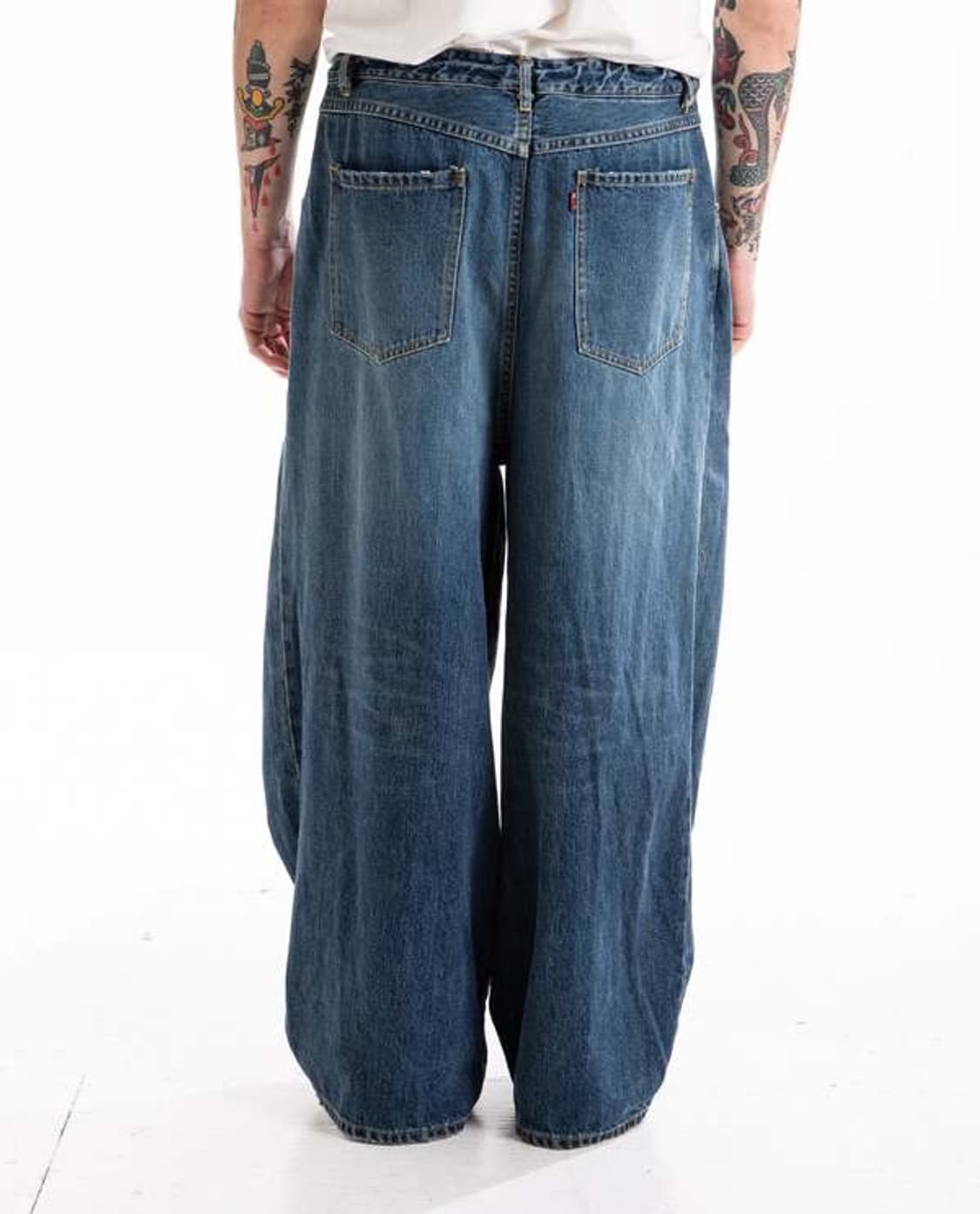 [M] Needles hd pants 인디고 상품이미지3