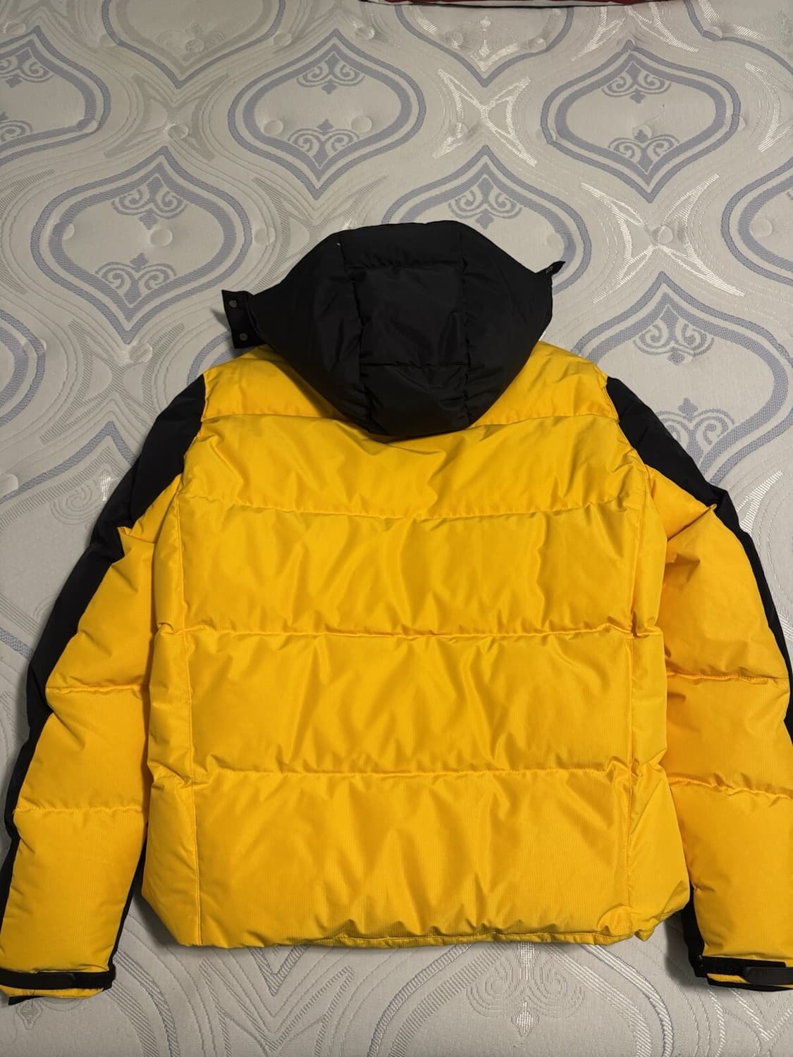 폴로 랄프 로렌 빅 포니 후디 패딩 옐로우 블랙 상품이미지3