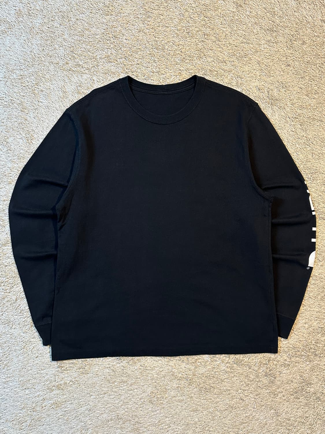 칼하트 CARHARTT 오리지널핏 사이드라인 롱슬리브 블랙 상품이미지2