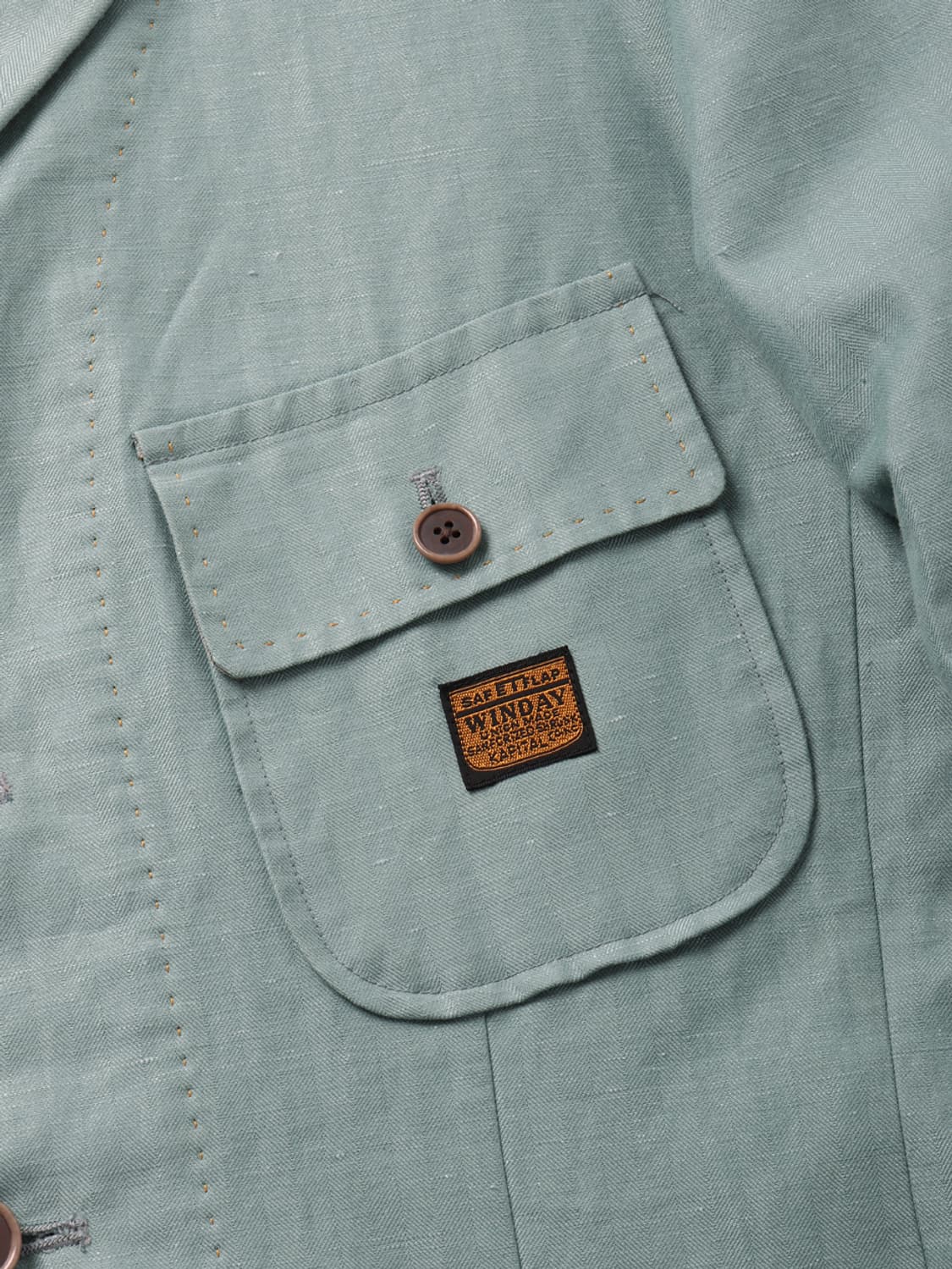 KAPITAL Cotton Herringbone Lumbar JKT 상품이미지5