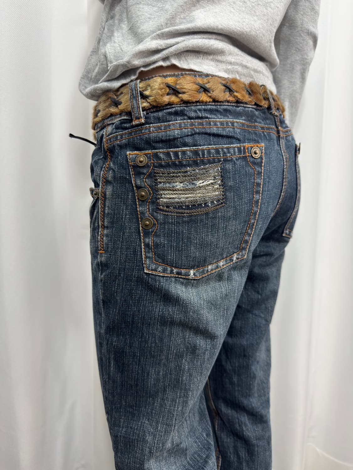 fossi design denim pants 상품이미지5