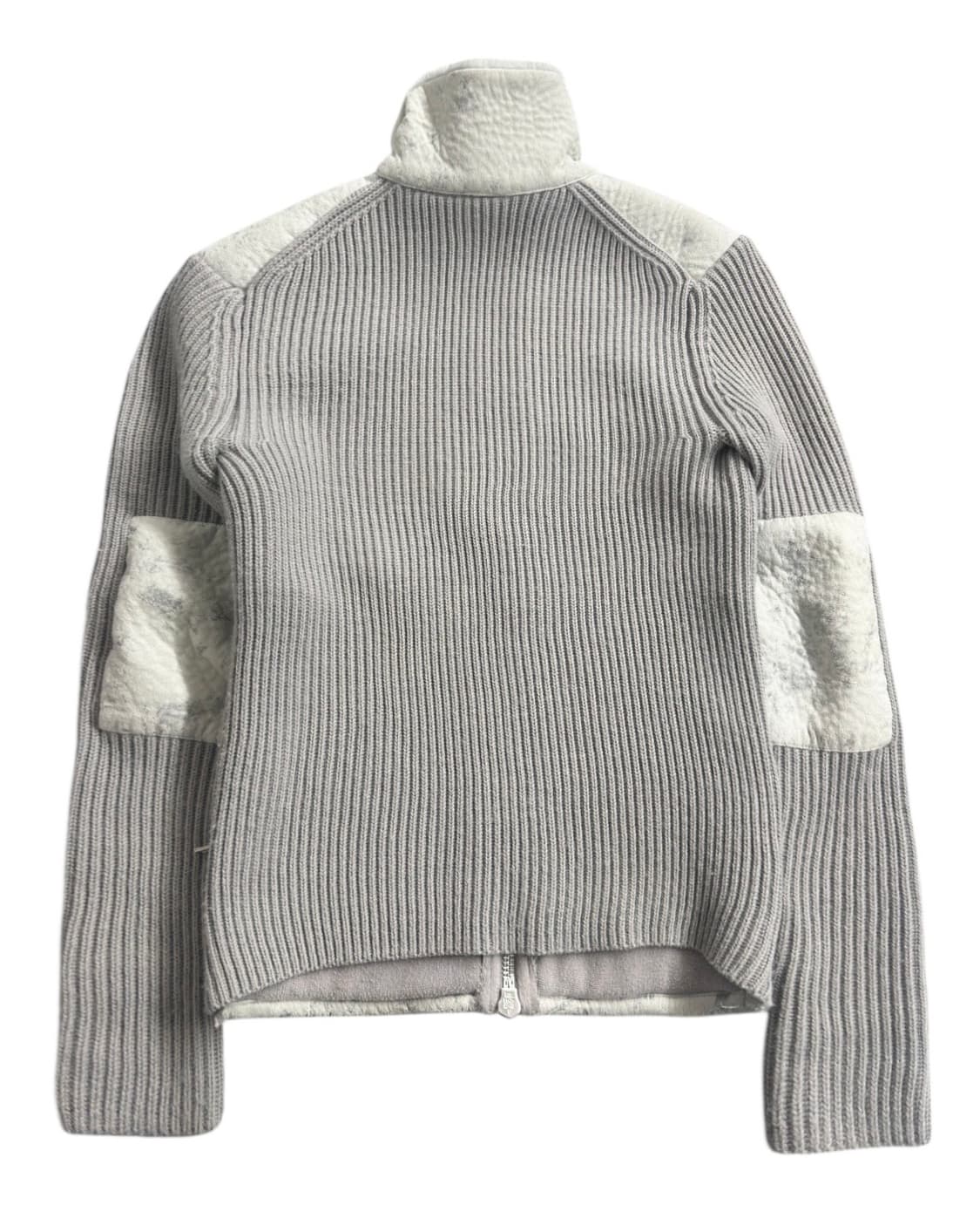 아르마니 익스체인지 퍼 스웨이드 니트 집업 상품이미지5