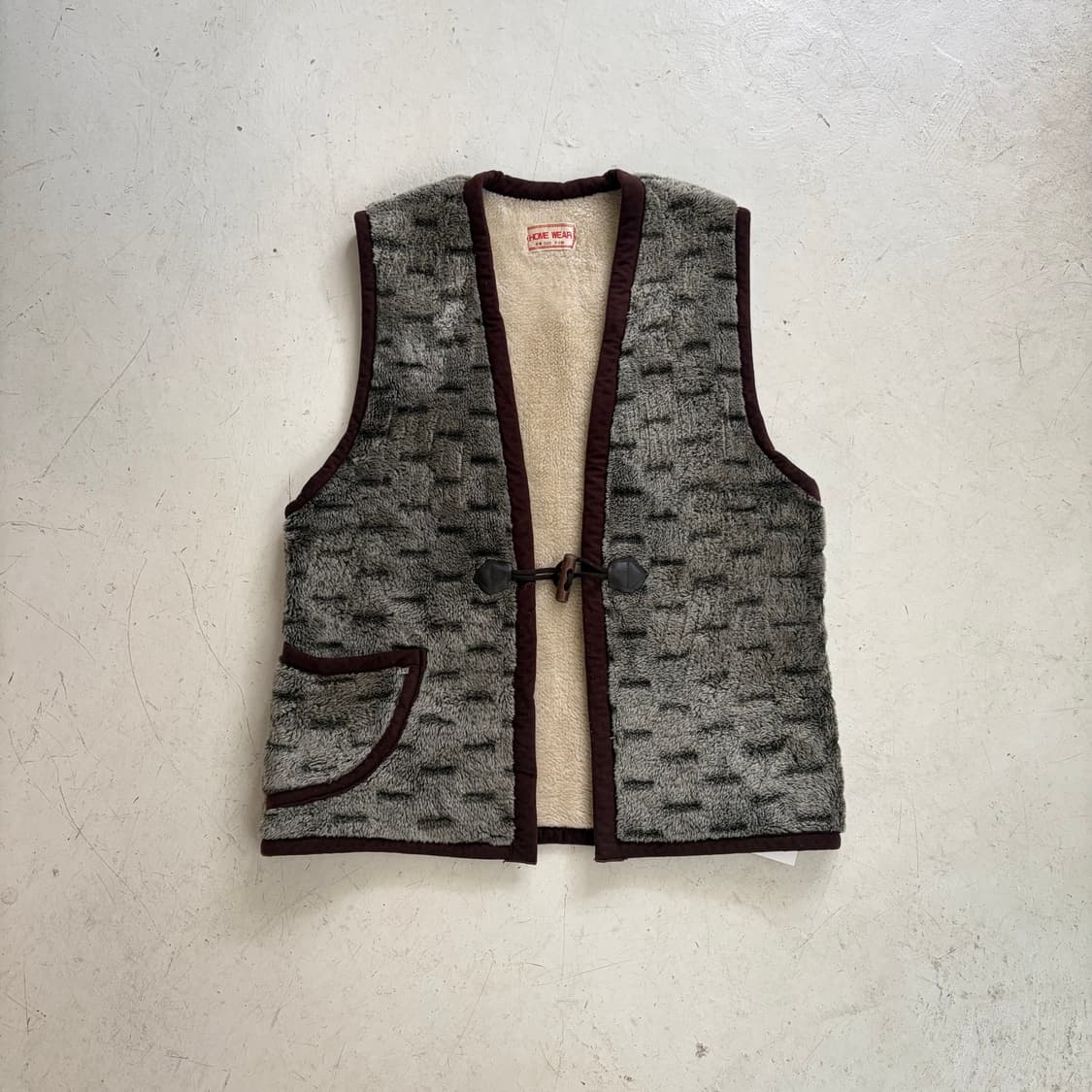 90s HOME WEAR 빈티지 베스트 L 상품이미지1