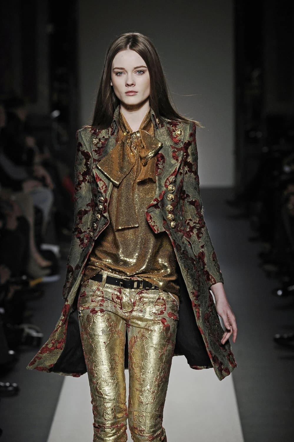 데카르넹 발망 10AW 쇼피스 브로케이트 벰베르그 바로크 나폴레옹 재킷 상품이미지1