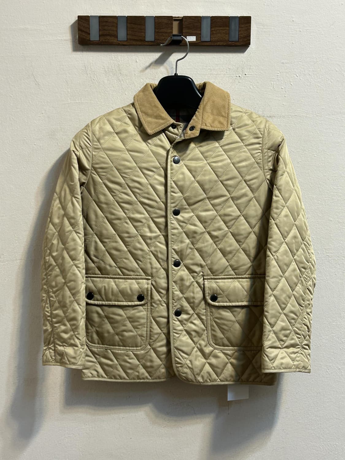 버버리 런던 키즈 퀼팅 자켓 상품이미지1