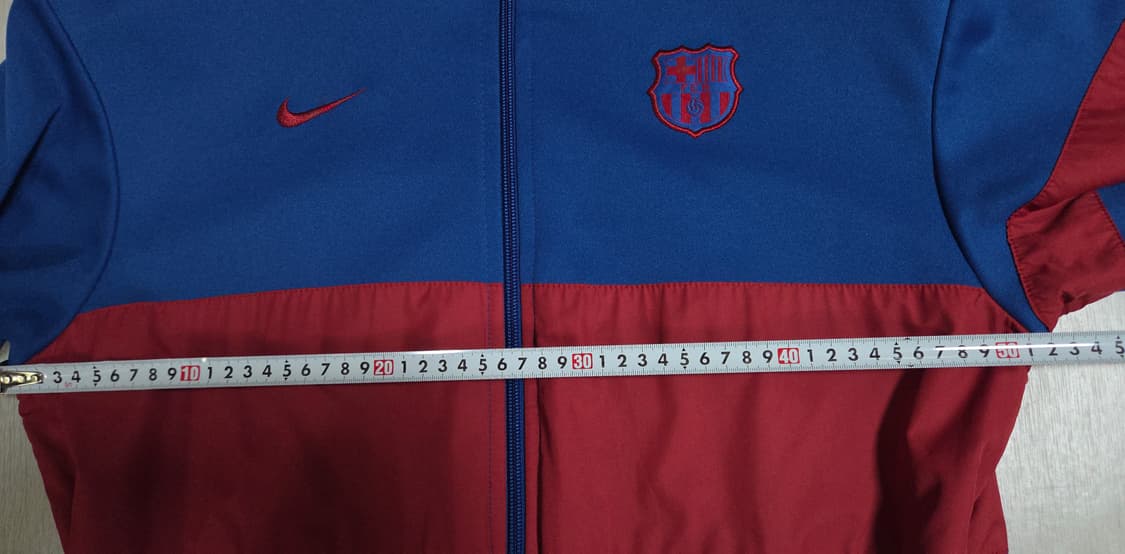 (착샷) 나이키 바르셀로나 유니폼 져지 트랙탑 레트로 09-10 상품이미지6