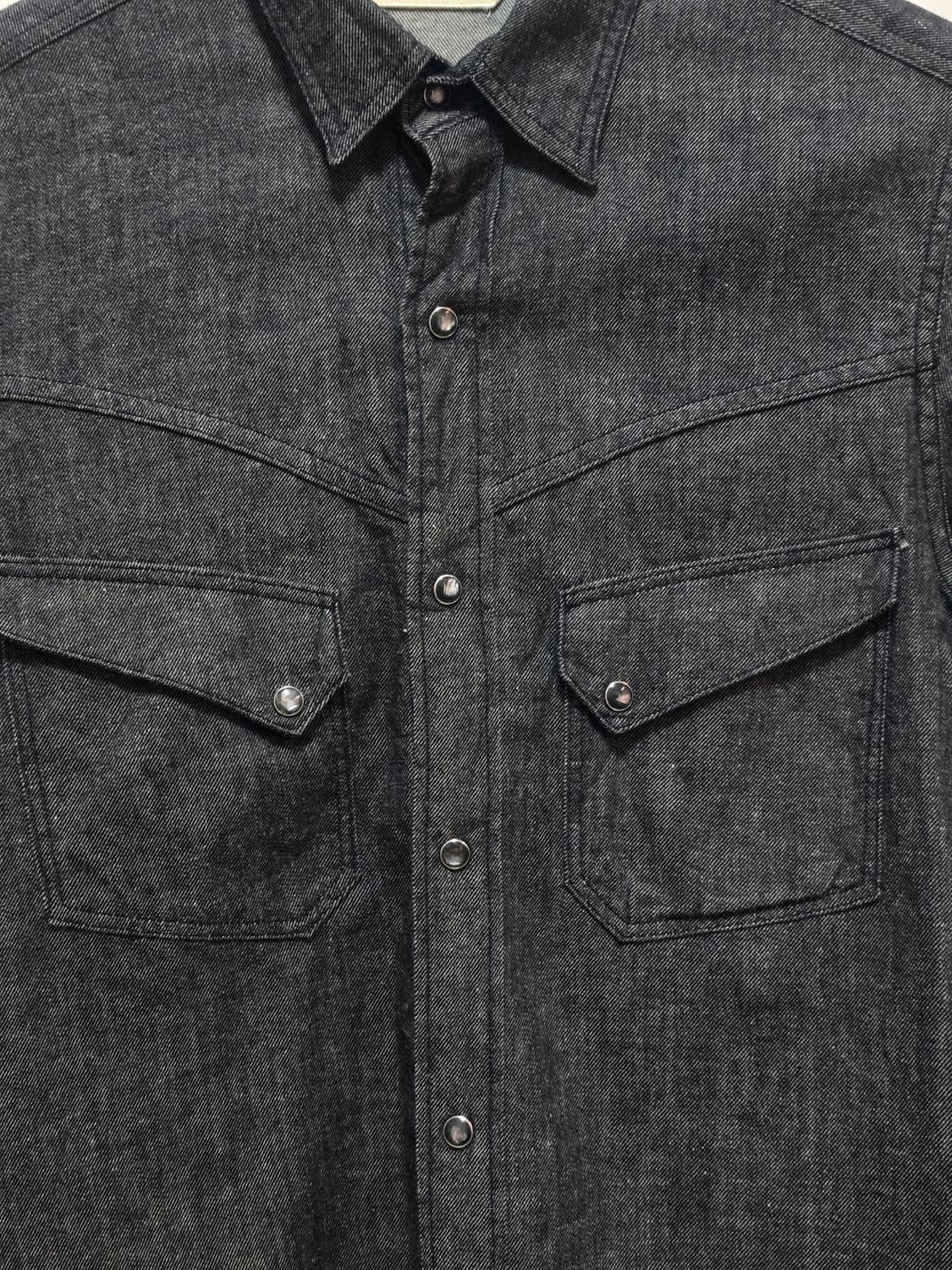 YCHAI 이카이 웨스턴 데님 셔츠 S 상품이미지3